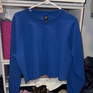 GAP Vibrant Blue Cropped Top